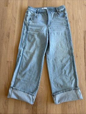 VERVET Blue Wide Leg Jeans